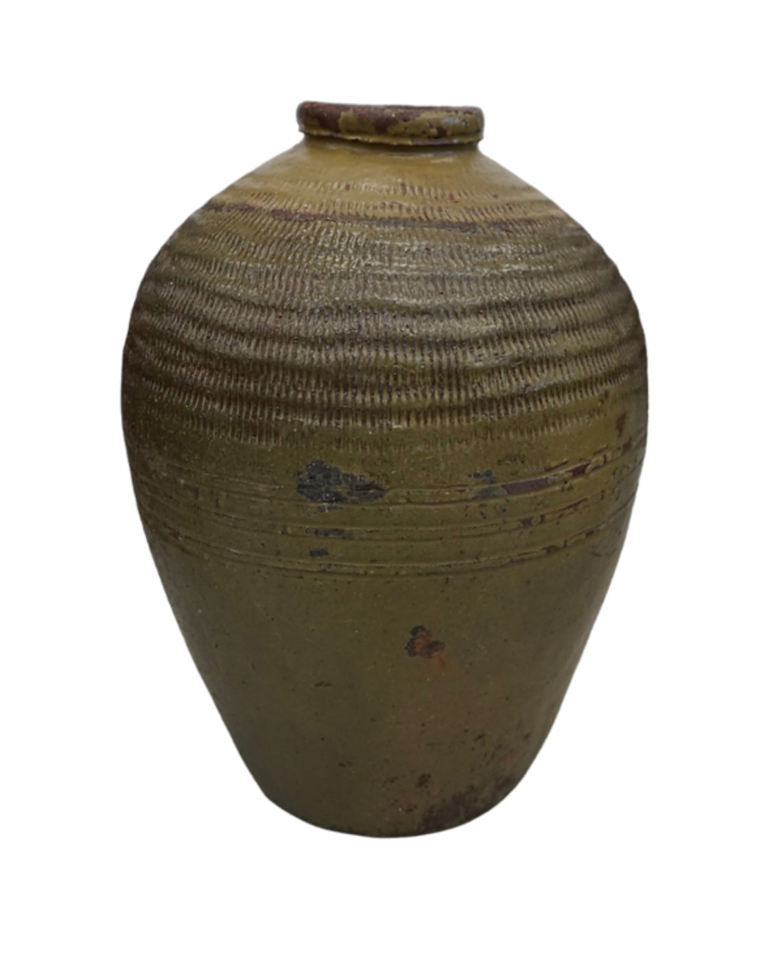 Vintage Olive Pot