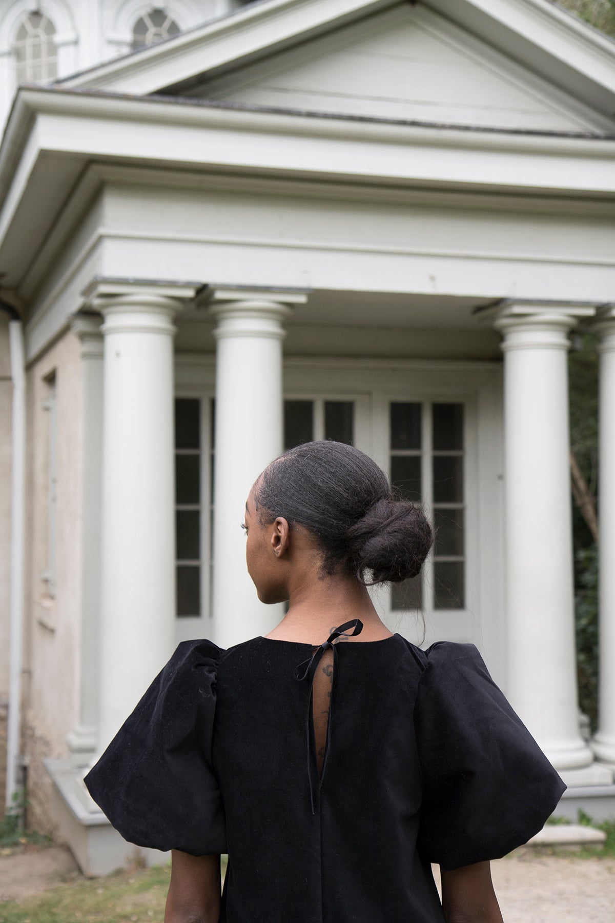 Velvet Trapeze Dress
