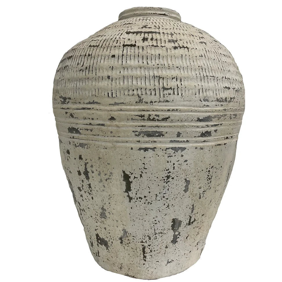 Large Lily Vintage Pottery Vase