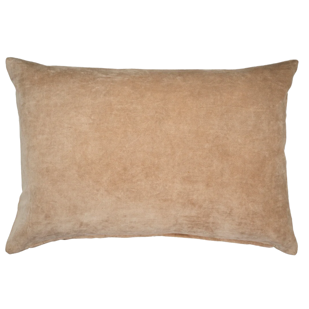 Velvet Lumbar Pillow