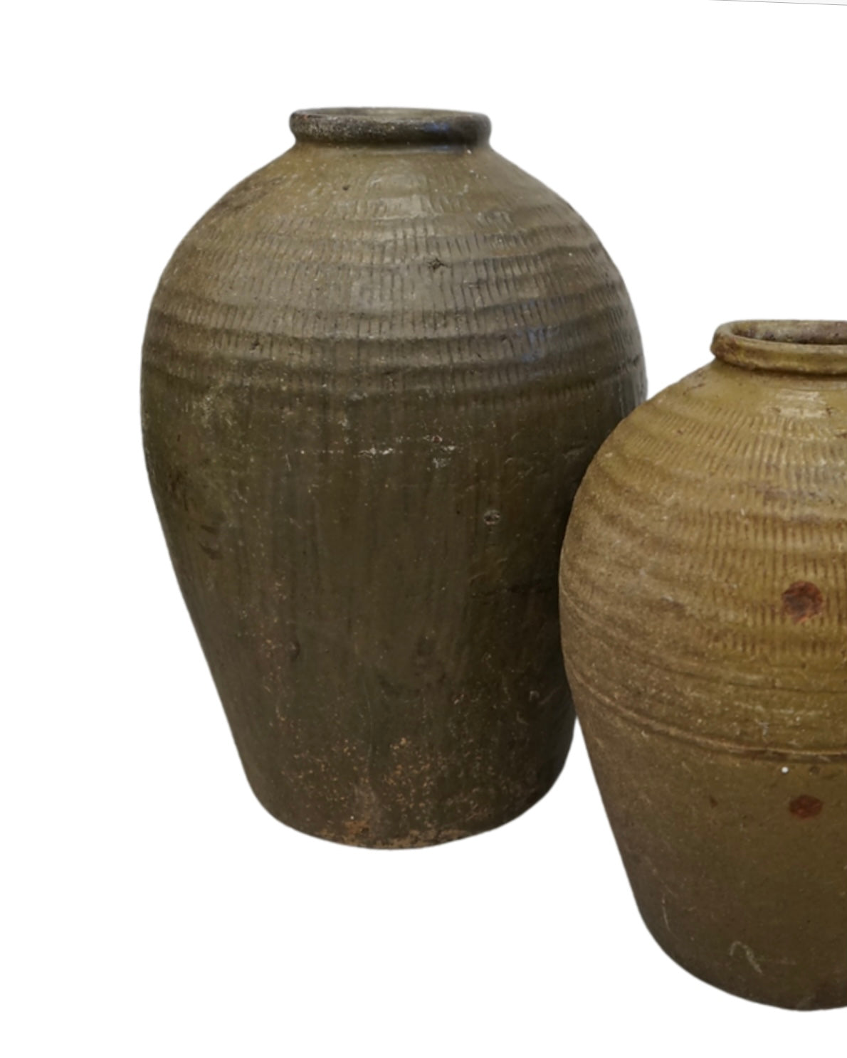 Vintage Olive Pot