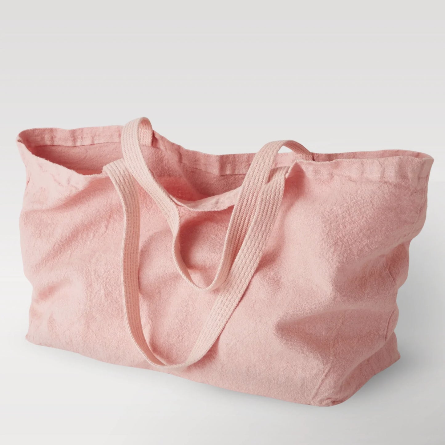 Blush Linen Tote Made in France