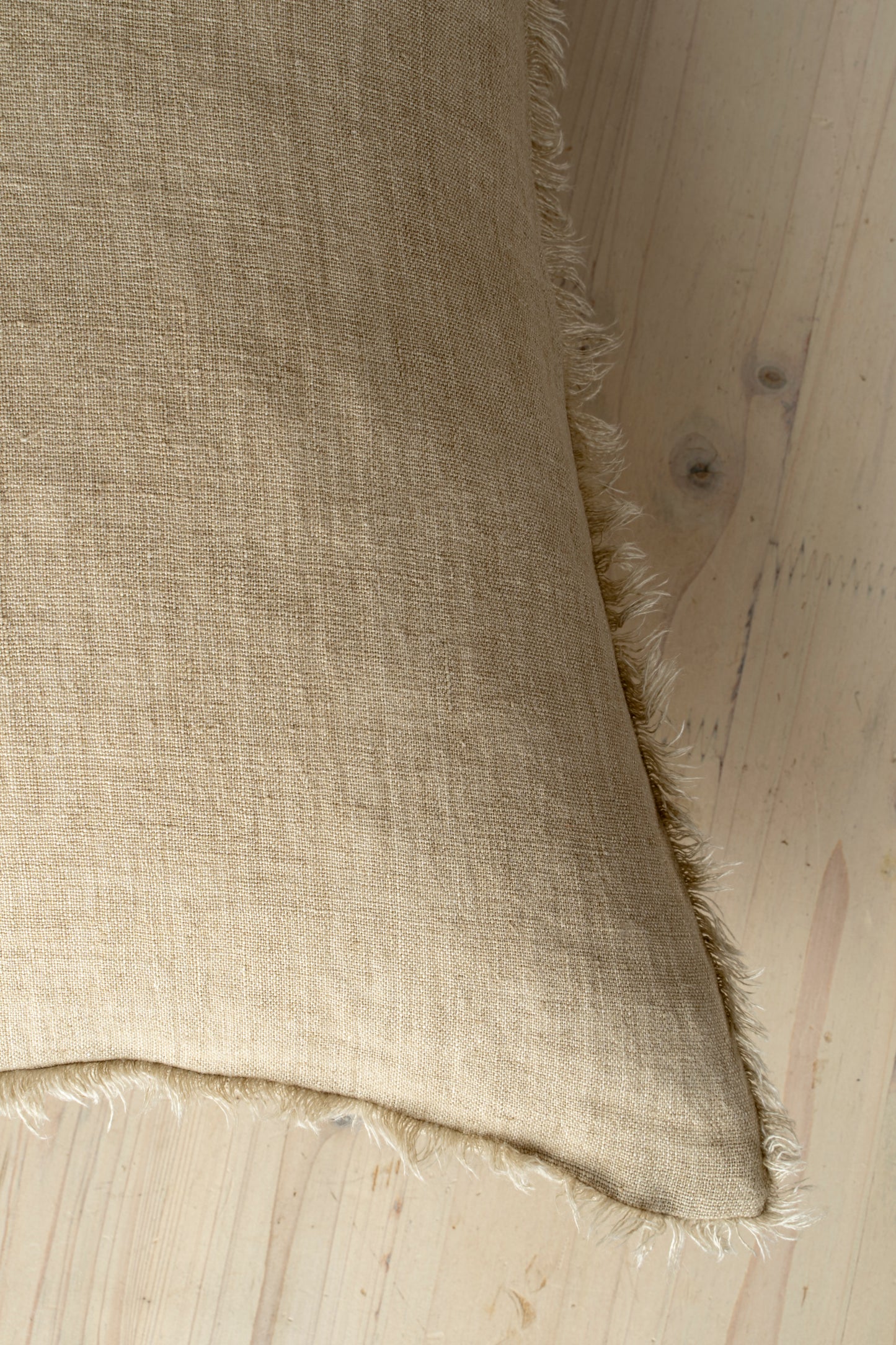 Natural Belgian Linen Pillow