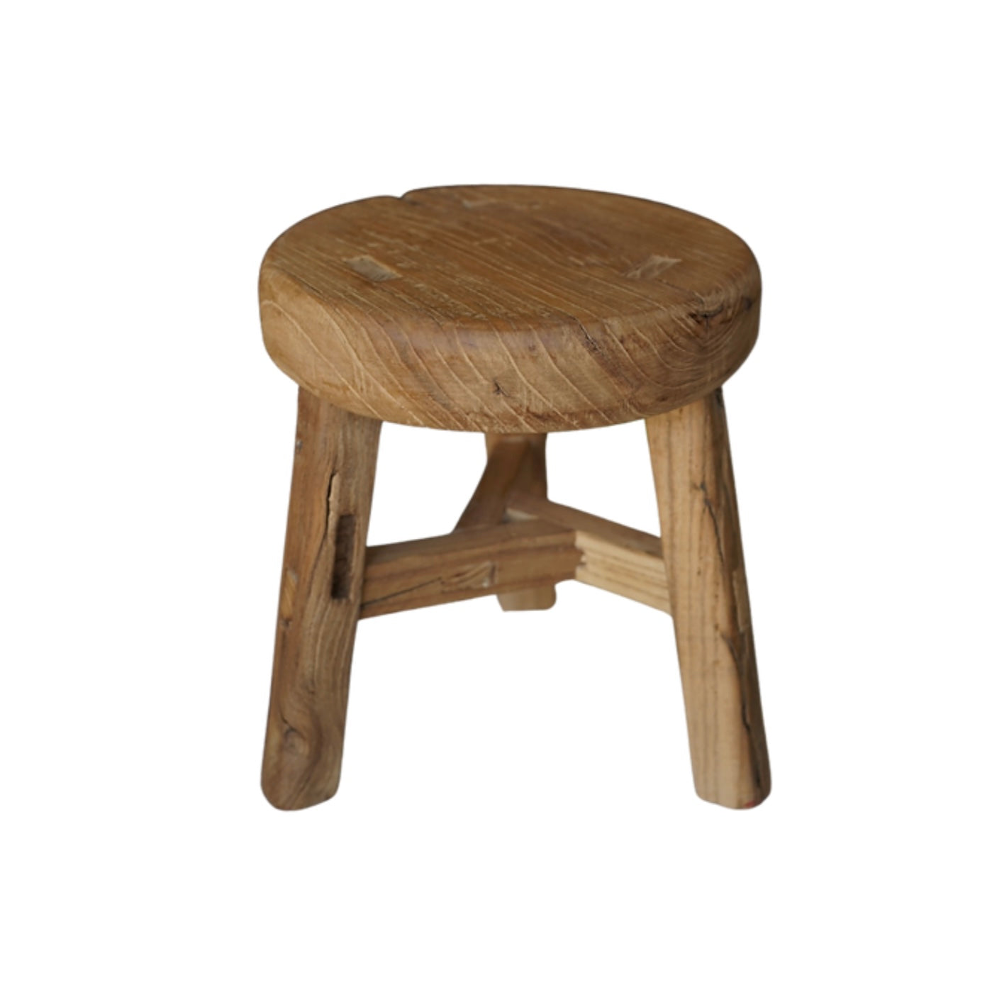 Round Vintage Display Stool