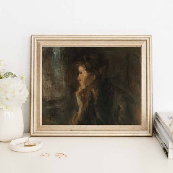 ‘In search of lost time’ Vintage Print