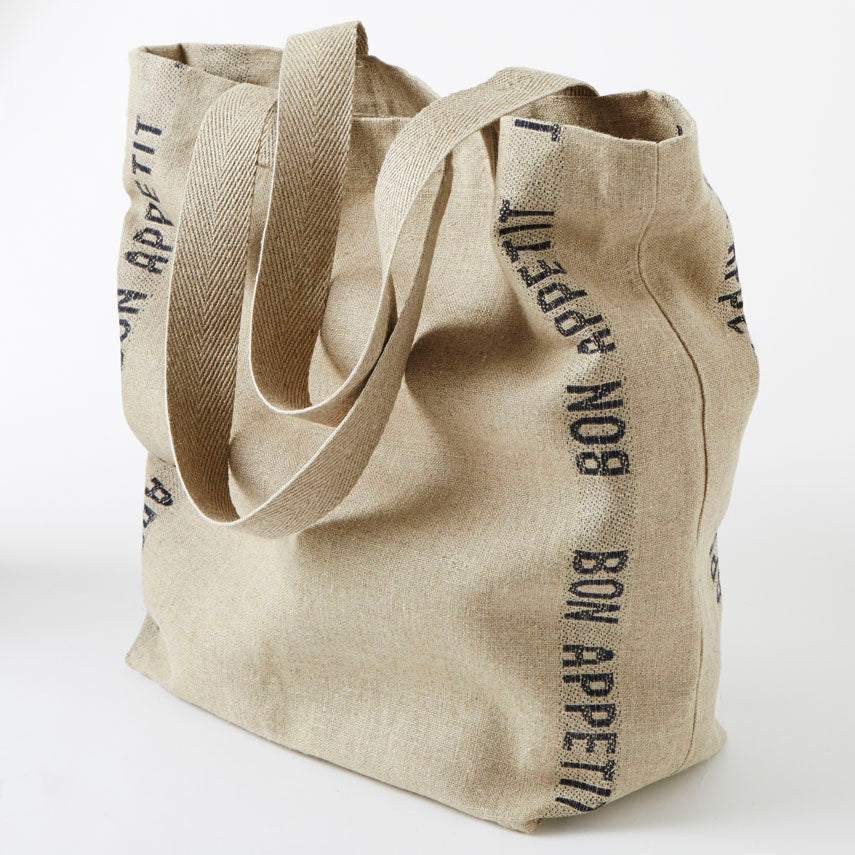 French Made Linen Market Tote