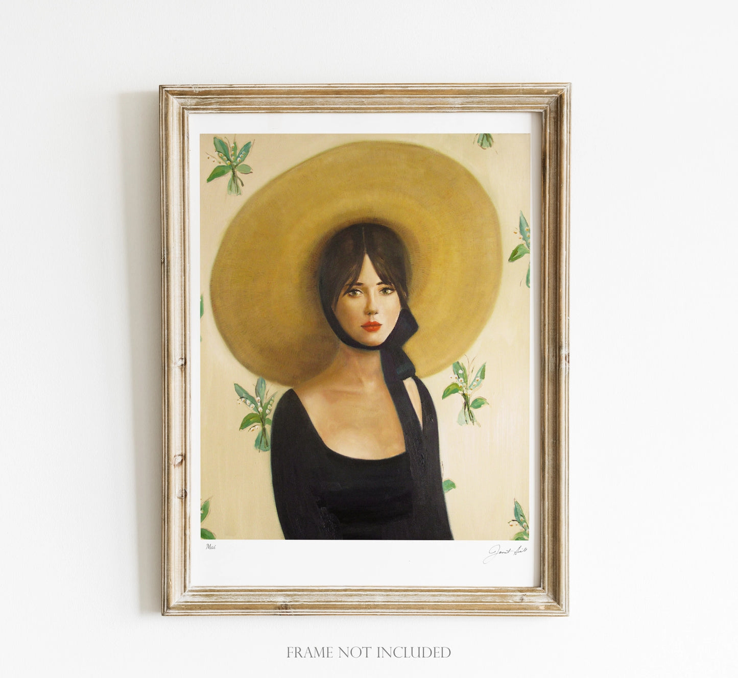 'Mai' Art Print by Janet Hill