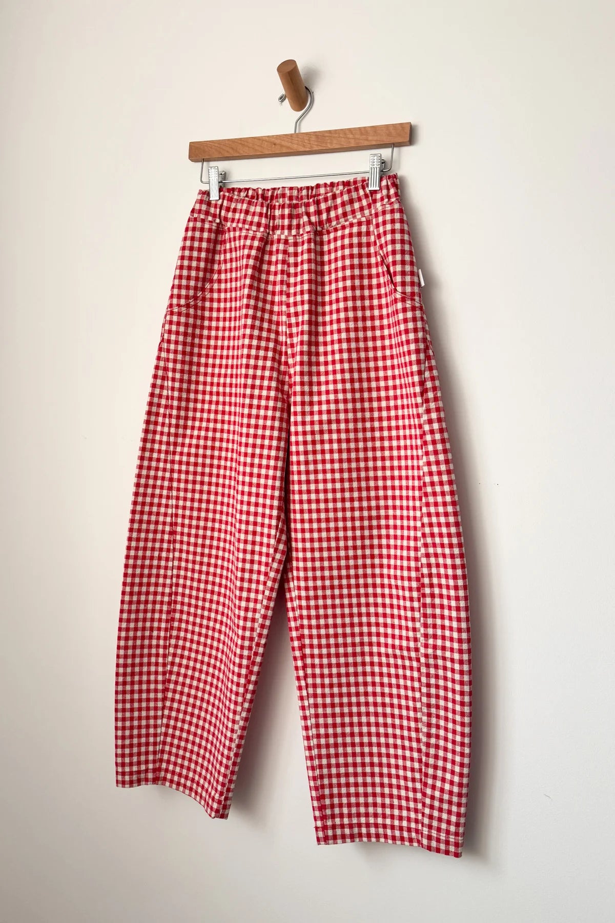 Gingham Arc Pants by Le Bon Shoppe