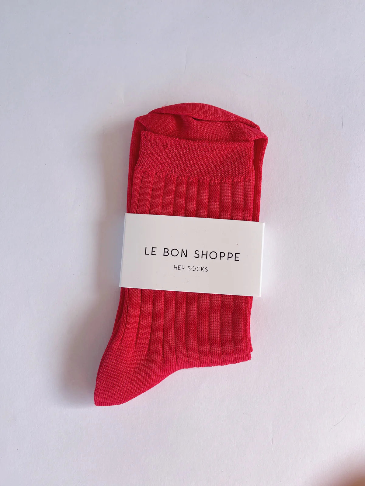 Le Bon Shoppe Socks Rouge
