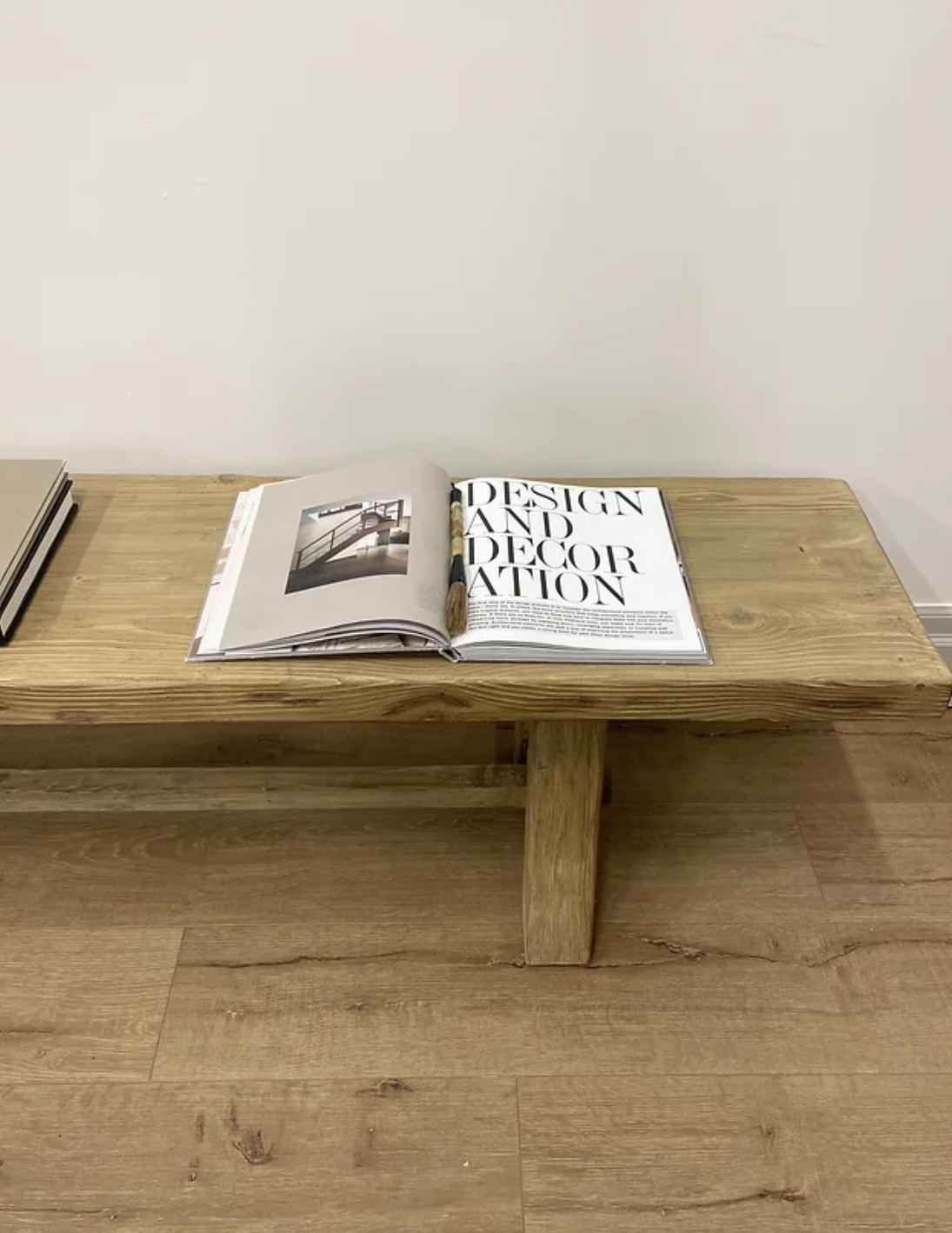 6.5' Natural Reclaimed Wood Bench