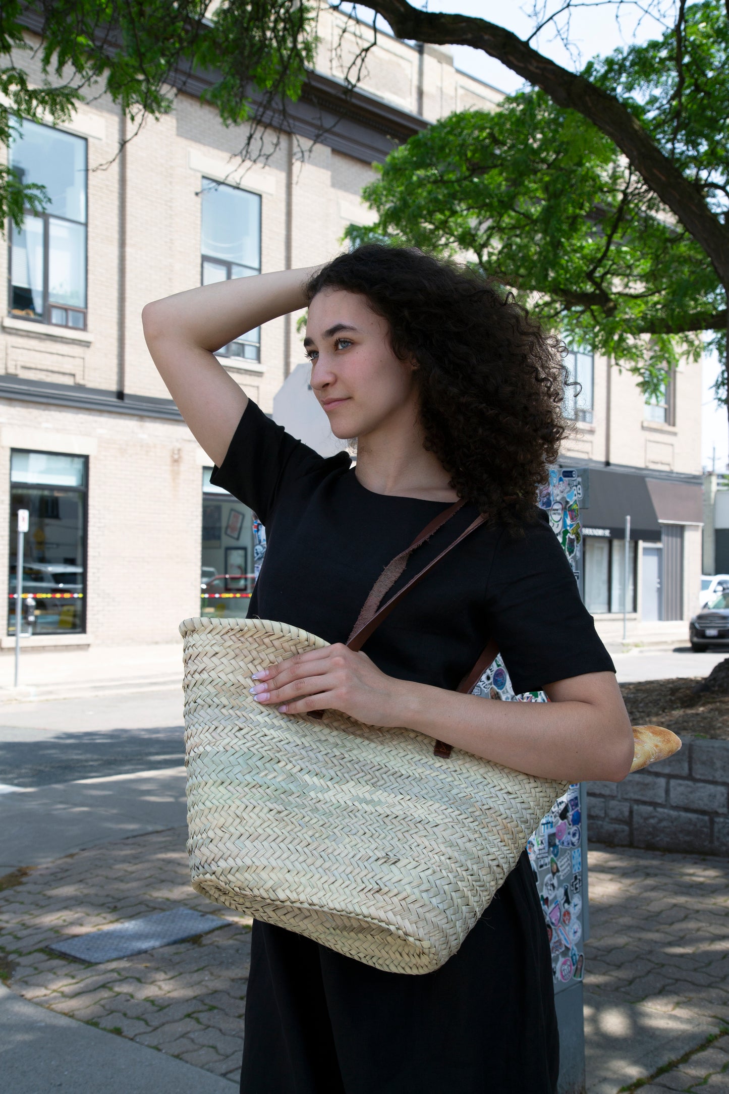 Black Linen Dress