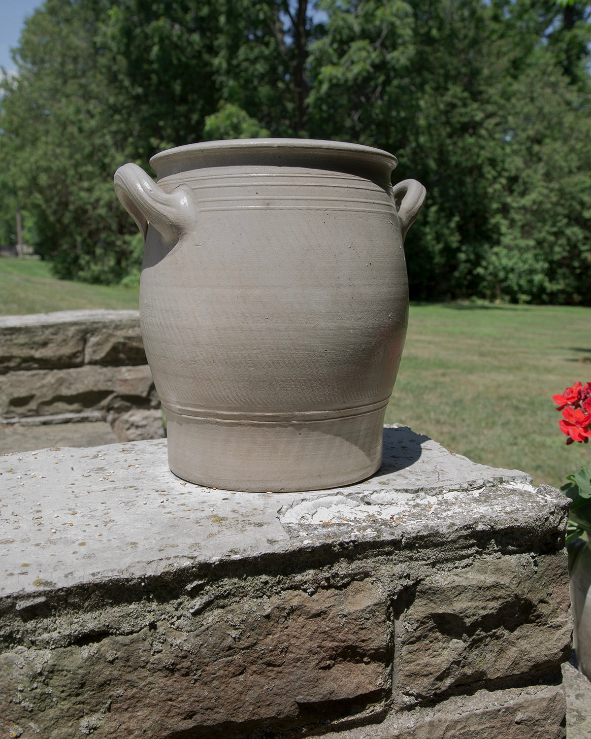Antique French Confit Pot