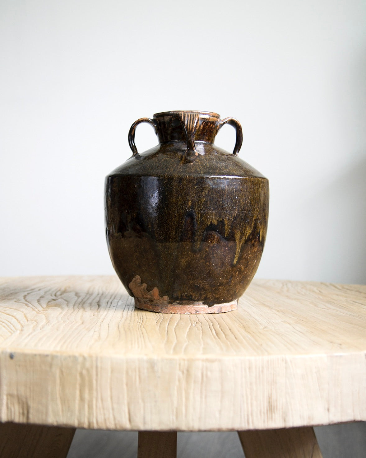 Four Handle Vintage Pot
