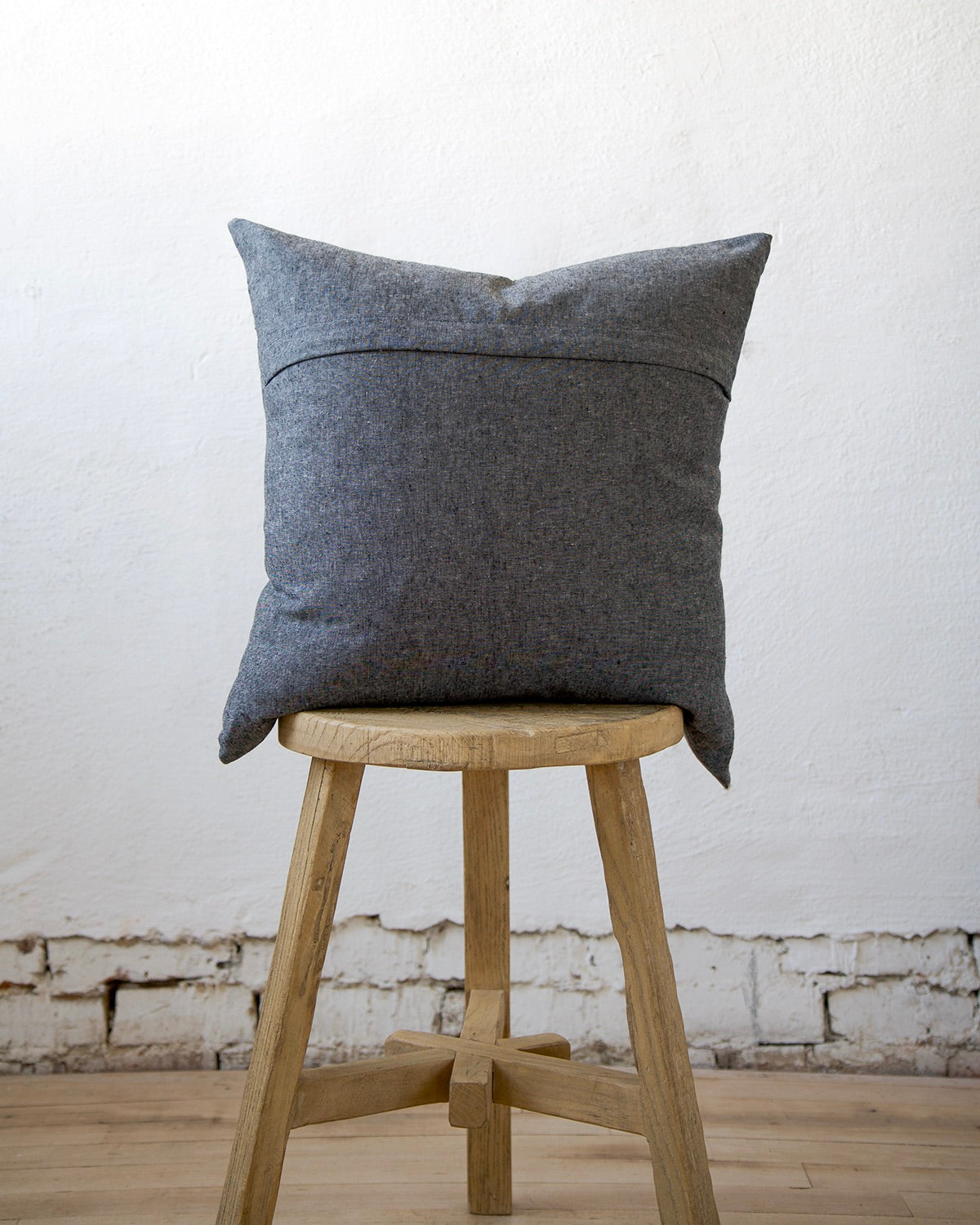 French Stripe Linen Pillow