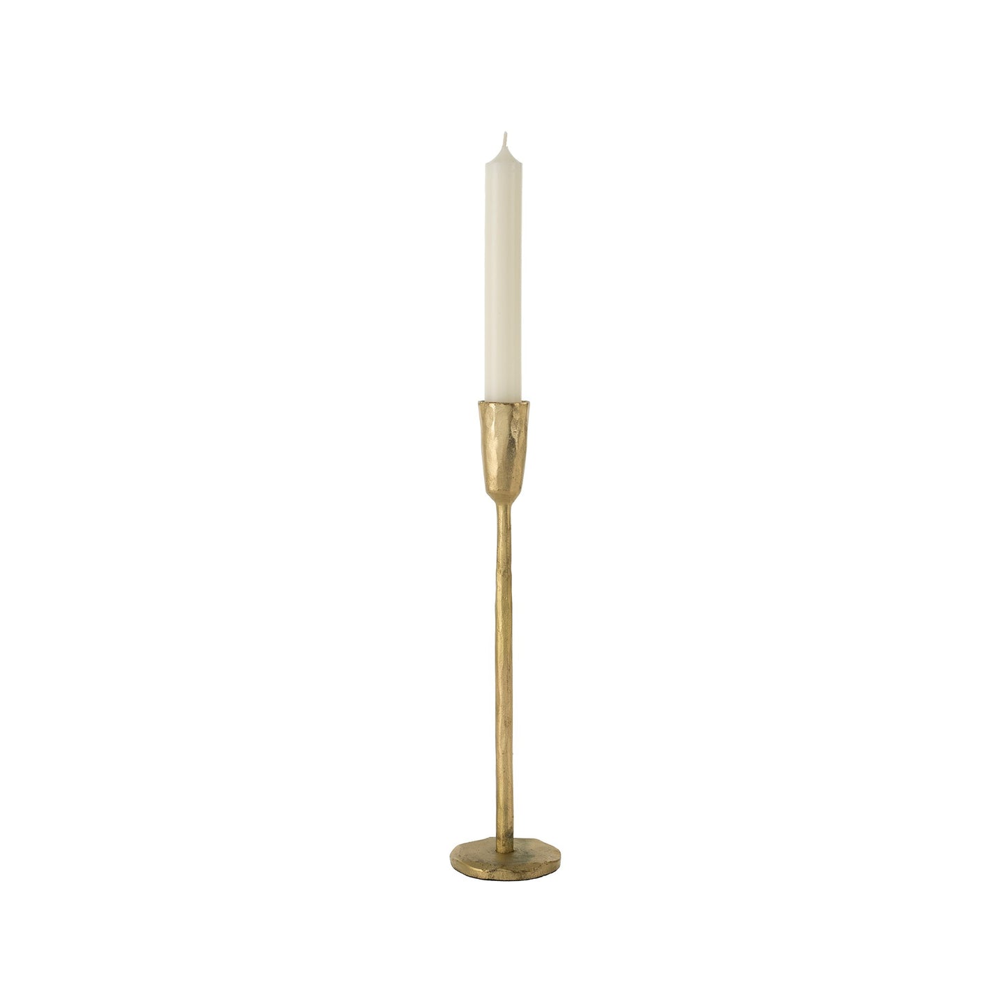 Forged Candlestick, Gold
