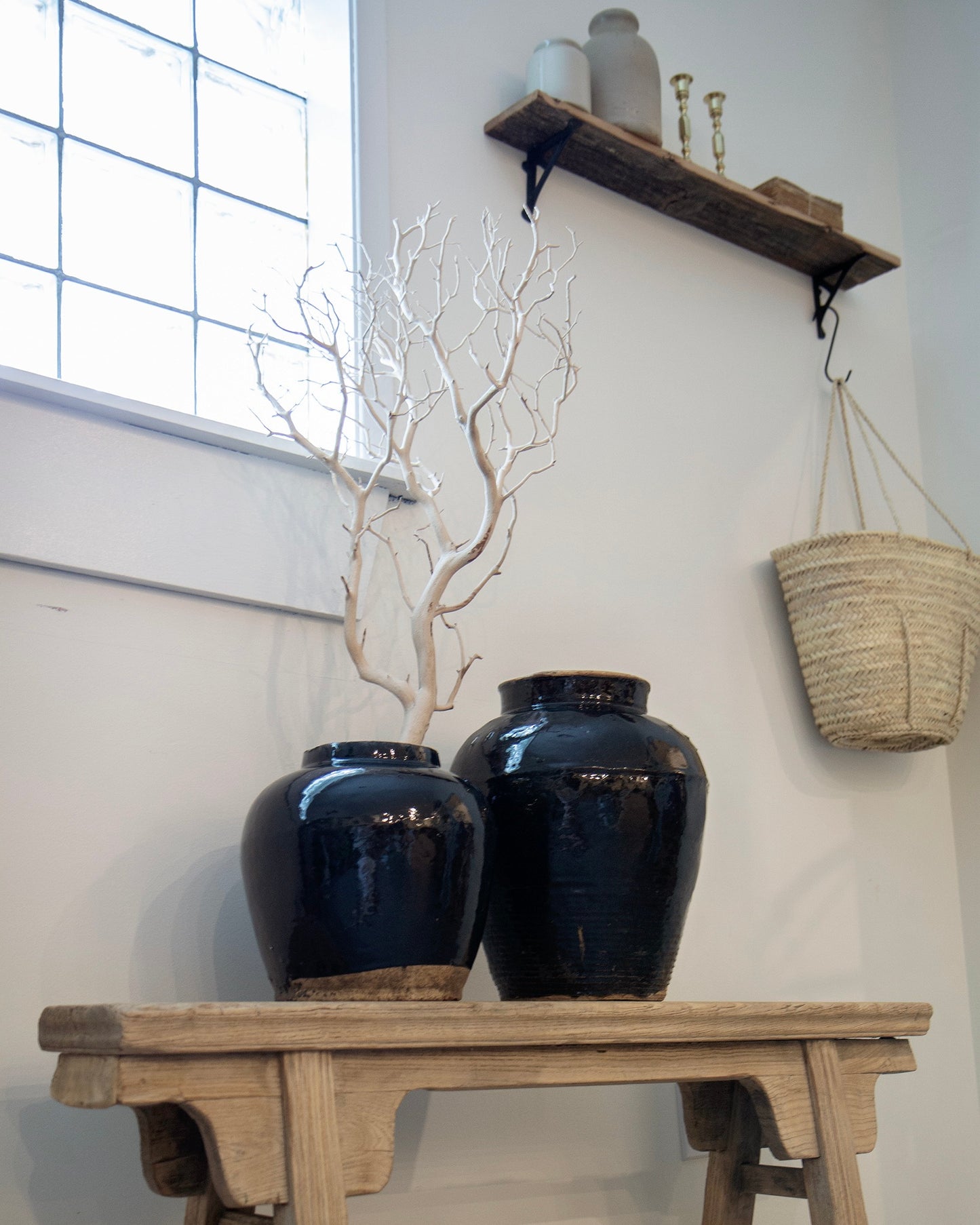 Vintage Glazed Pottery