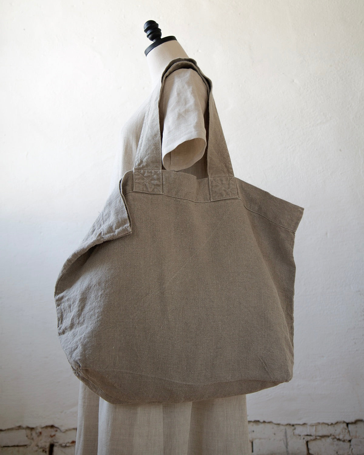 French Made Large Linen Tote