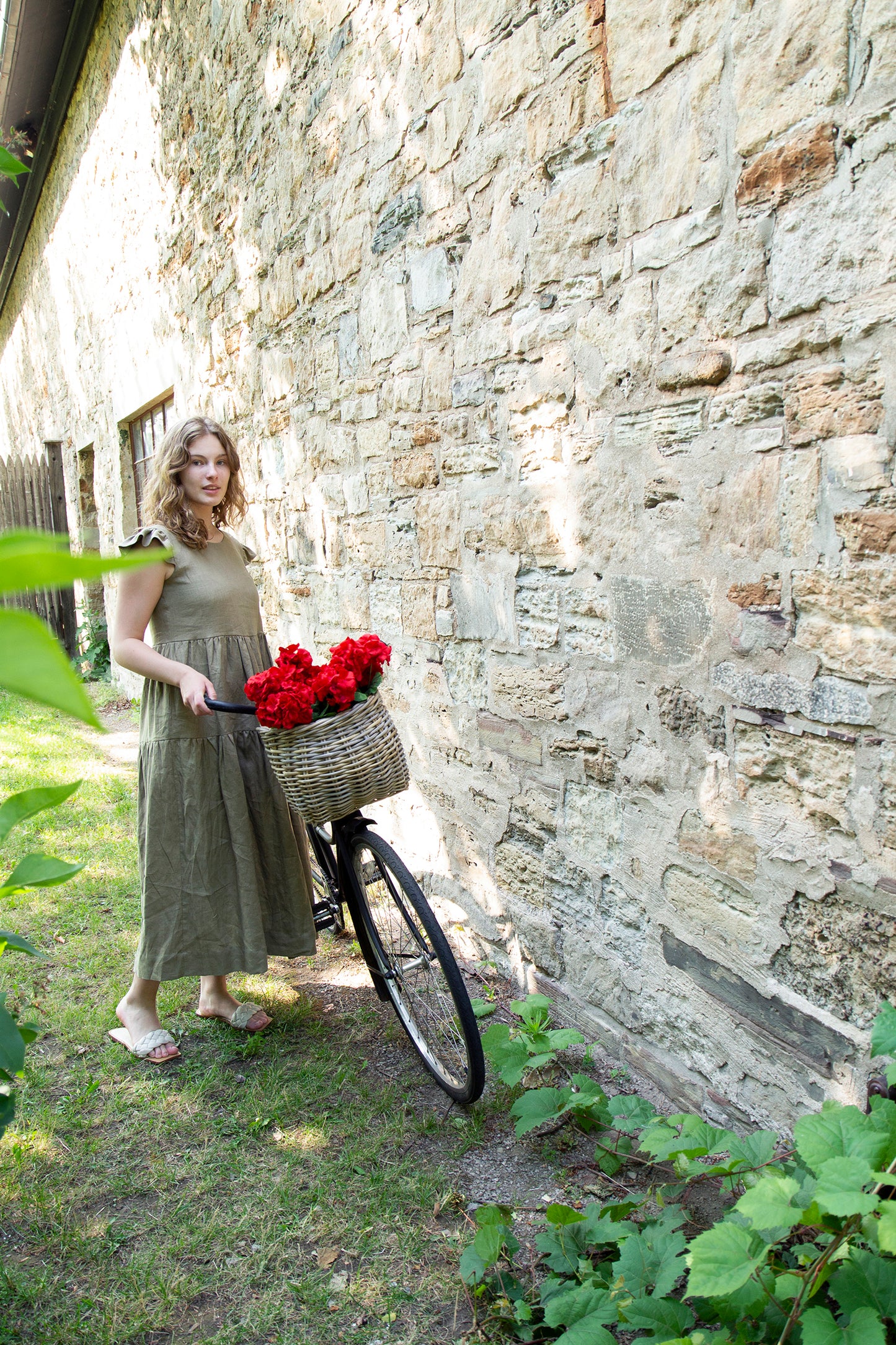 Anglesea Linen Maxi Dress