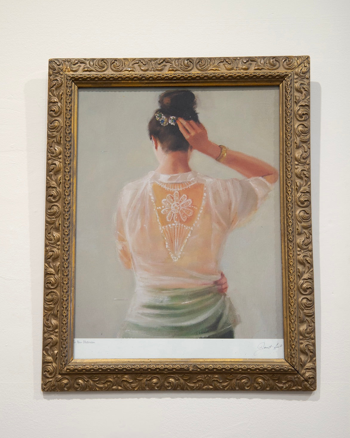 'The New Victorian' by Janet Hill Framed