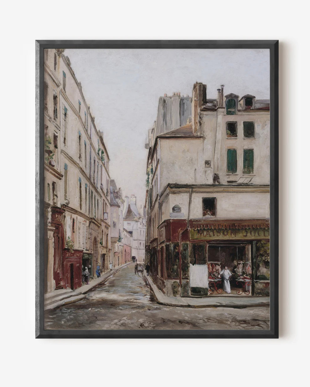 Village- Vintage Art Print