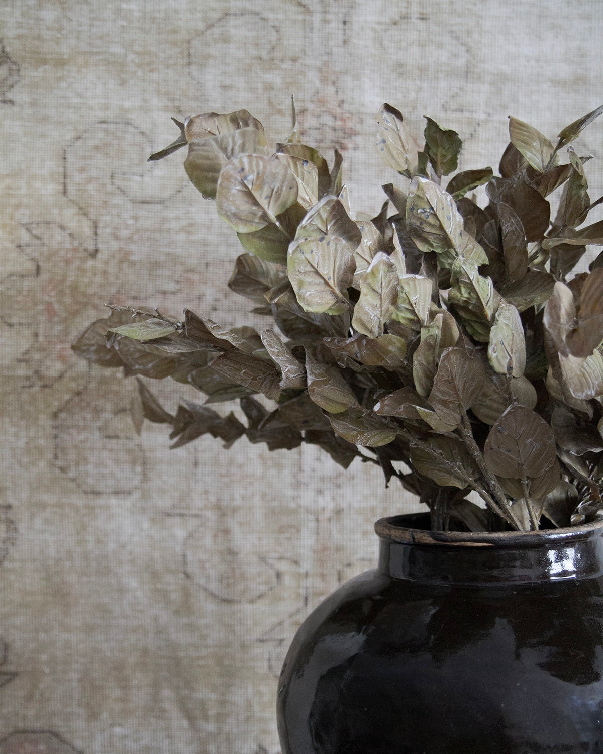 Faux Leaves Branch