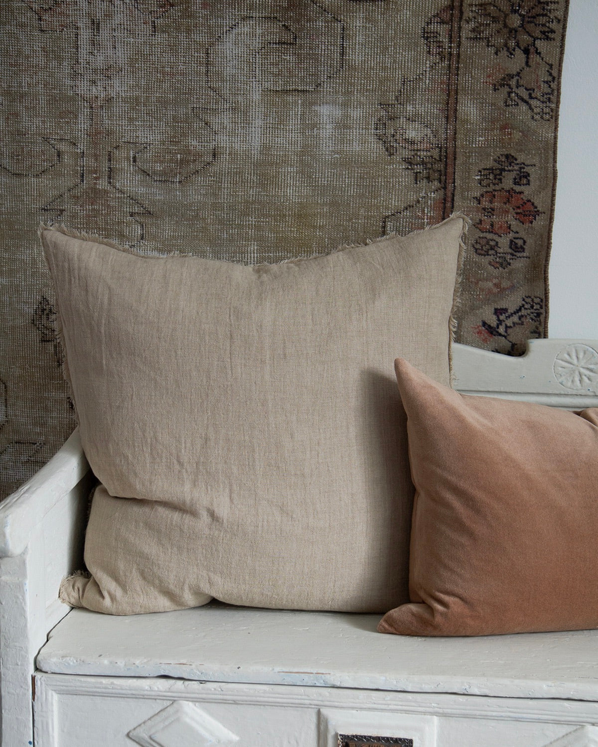 Natural Belgian Linen Pillow