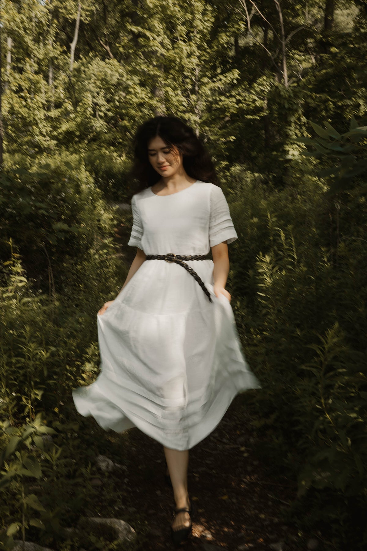 Anglesea Seaside Linen Dress