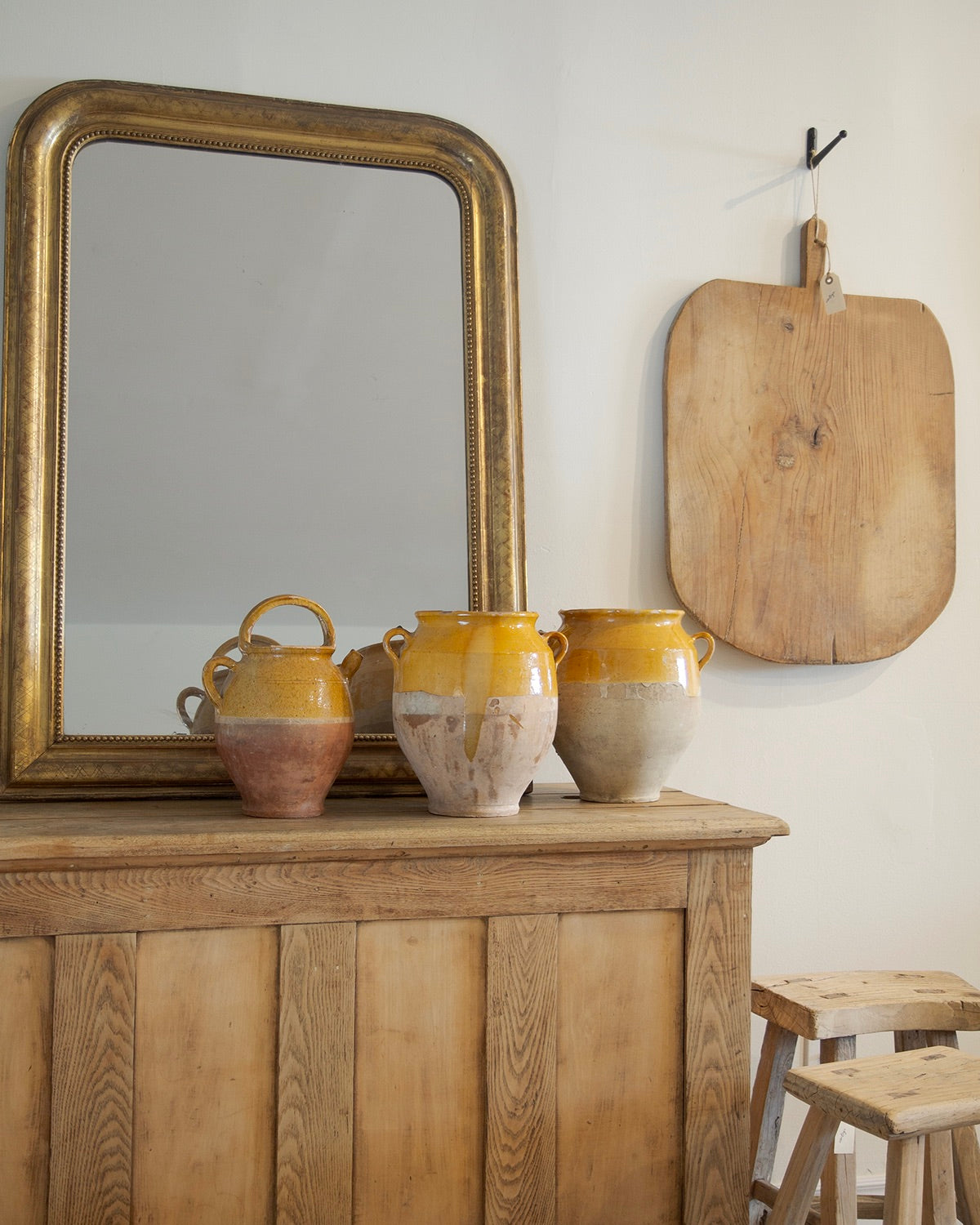 c.1800s Louis Philippe Mirror from France