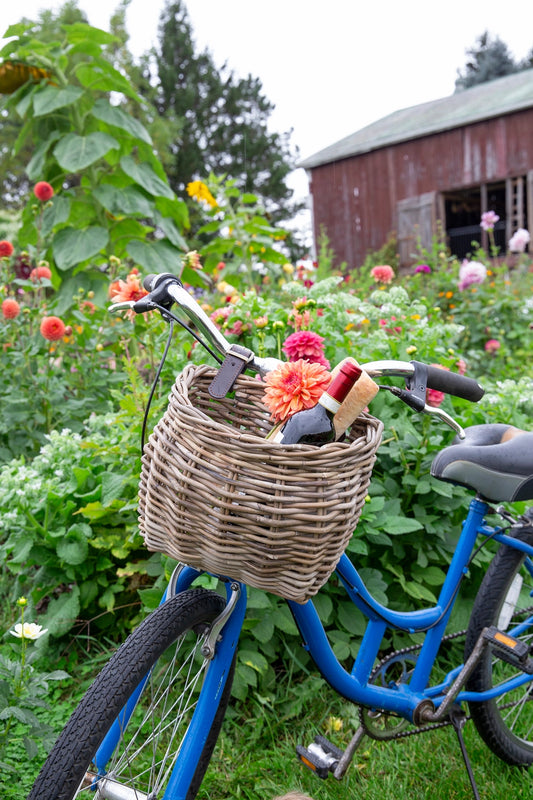 Rattan Bicycle Basket