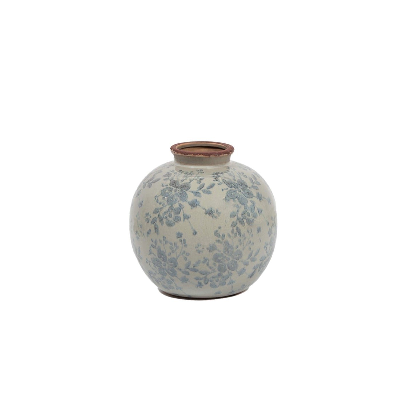 Blue Floral Vase
