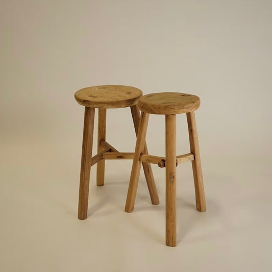 Vintage Wood Side Table