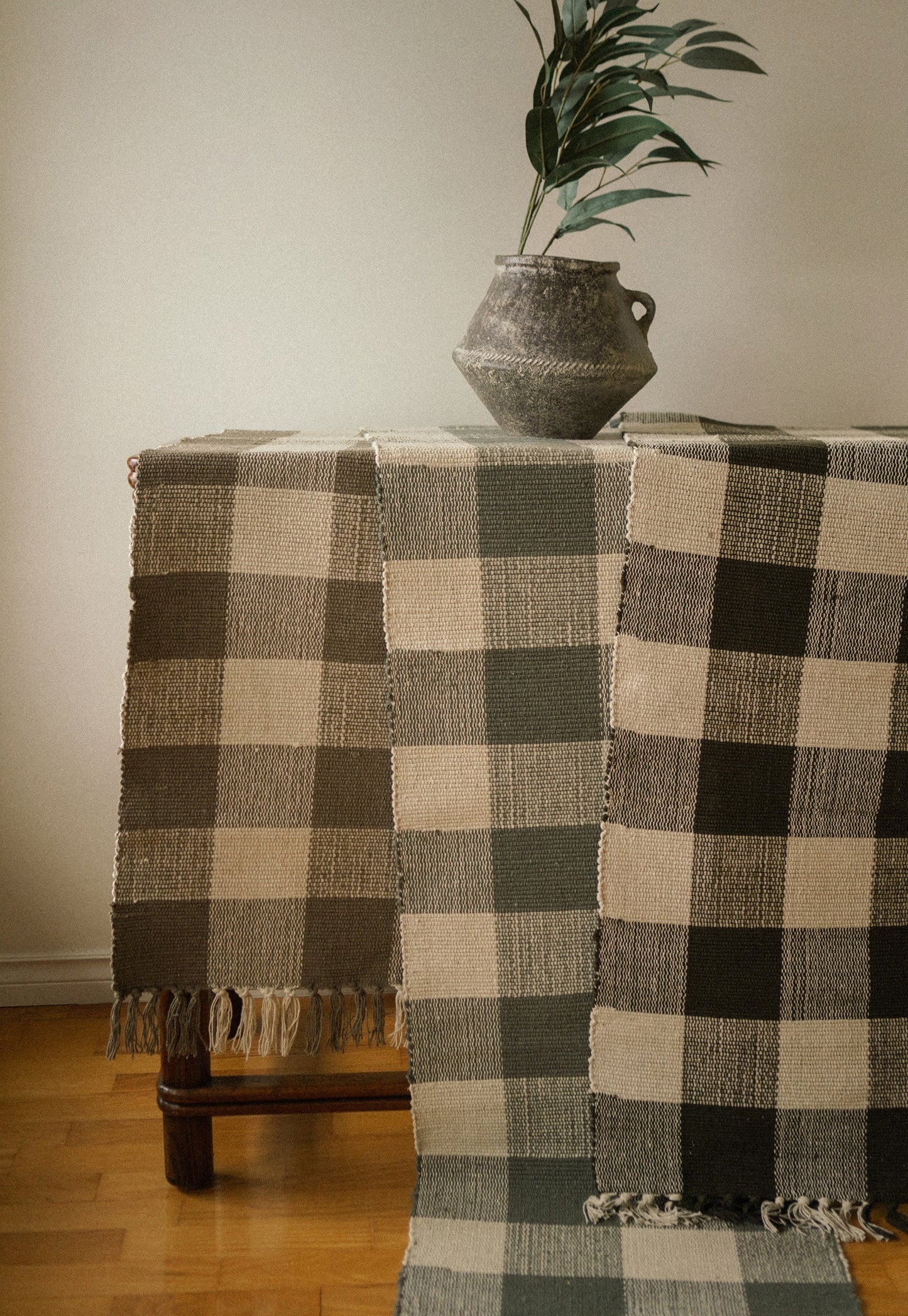 Gingham Table Runner