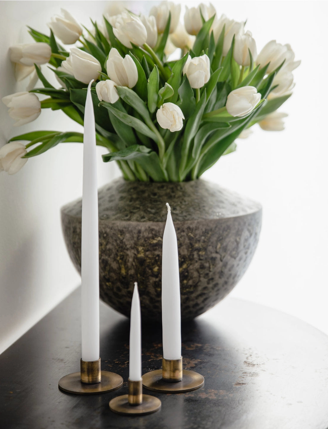Pair of Danish Taper Candles