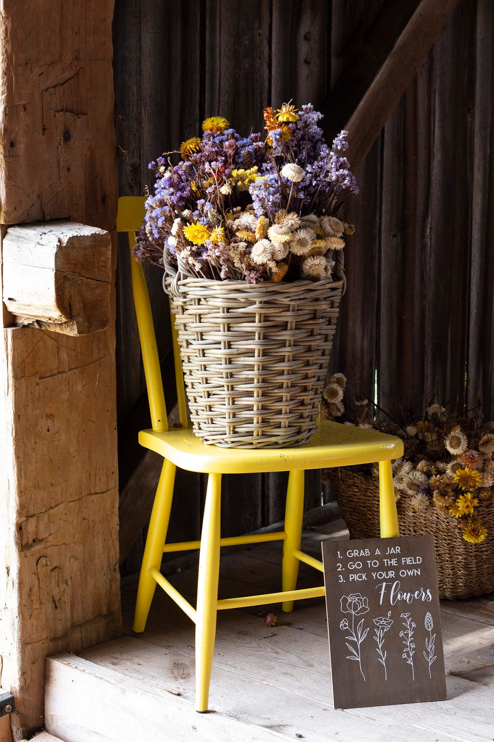 Rattan Bushel Basket