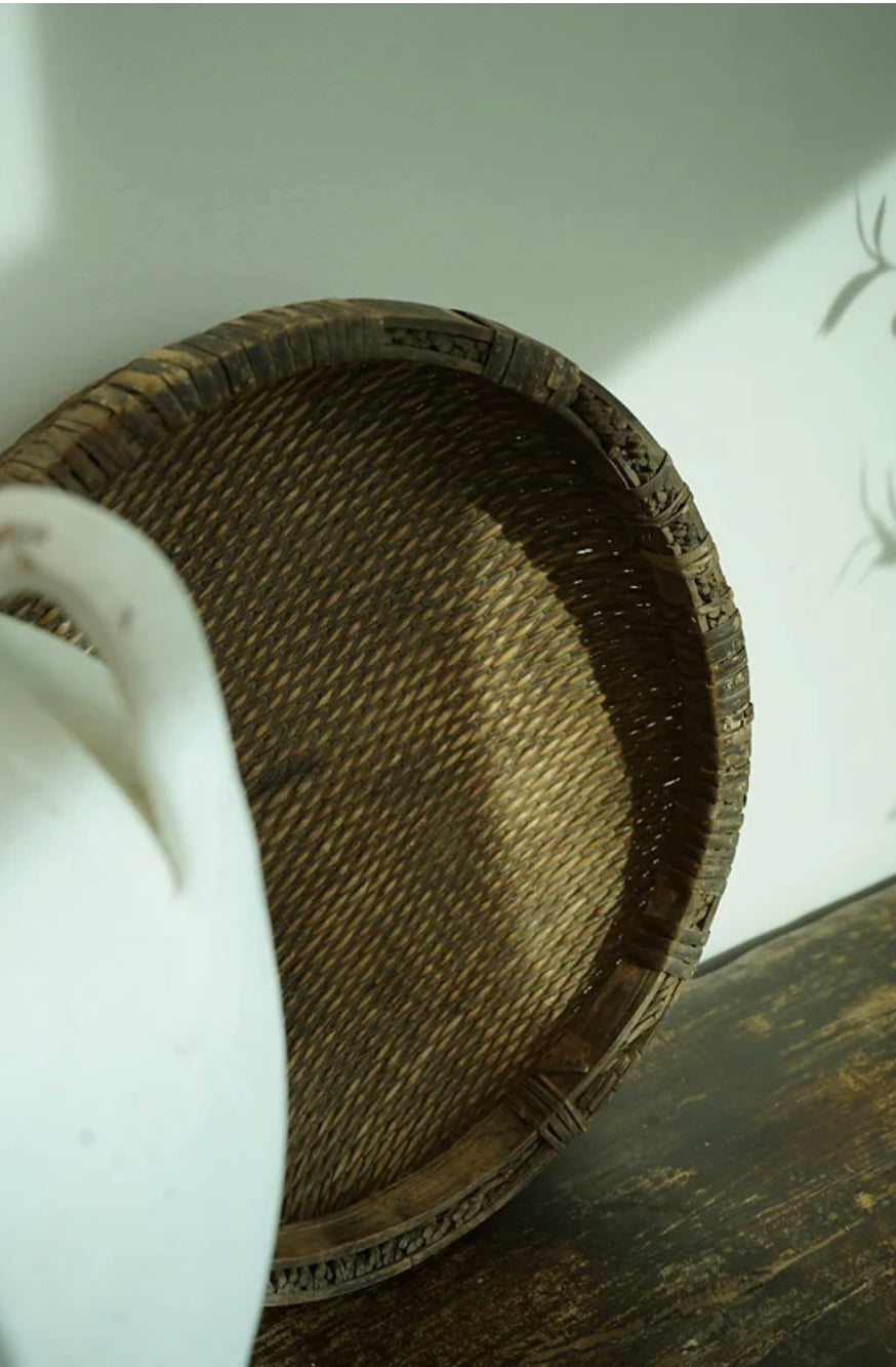 Vintage Harvest Basket