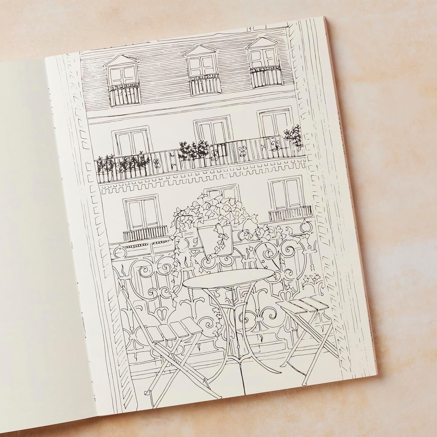 PARIS Colouring Book