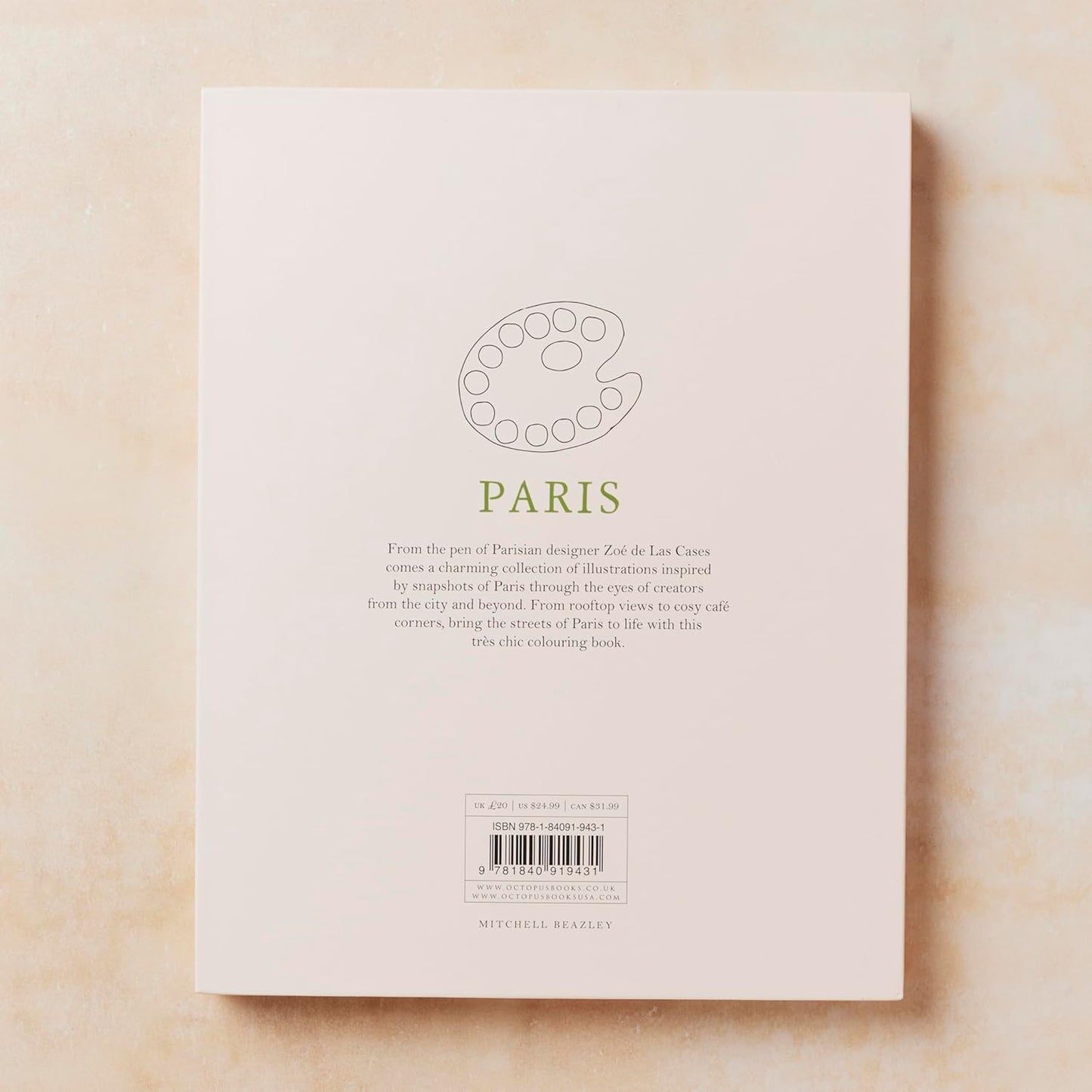 PARIS Colouring Book