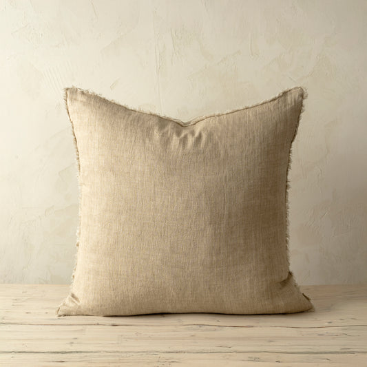 Natural Belgian Linen Pillow