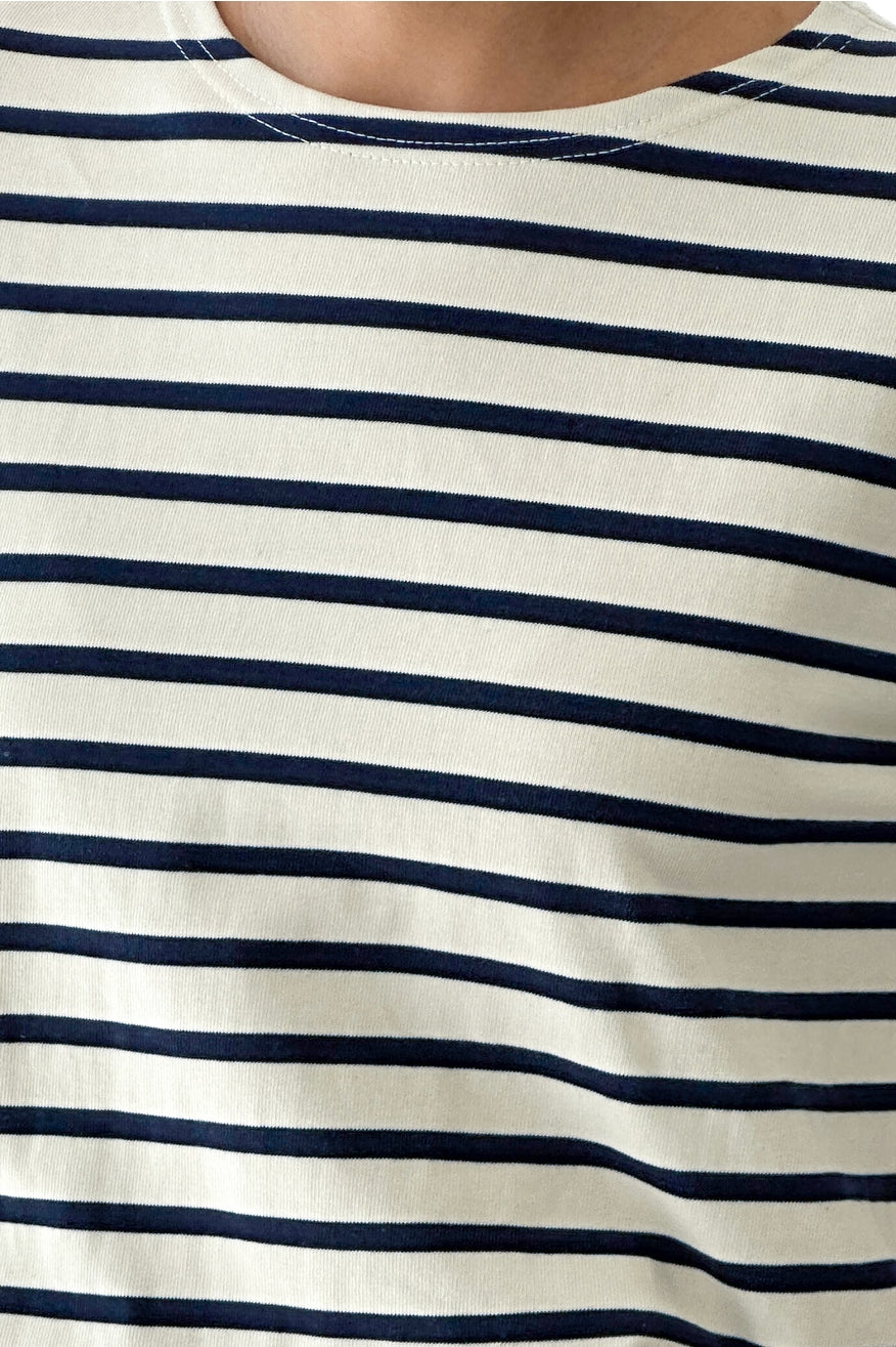 Breton Navy Stripe Sailor Top