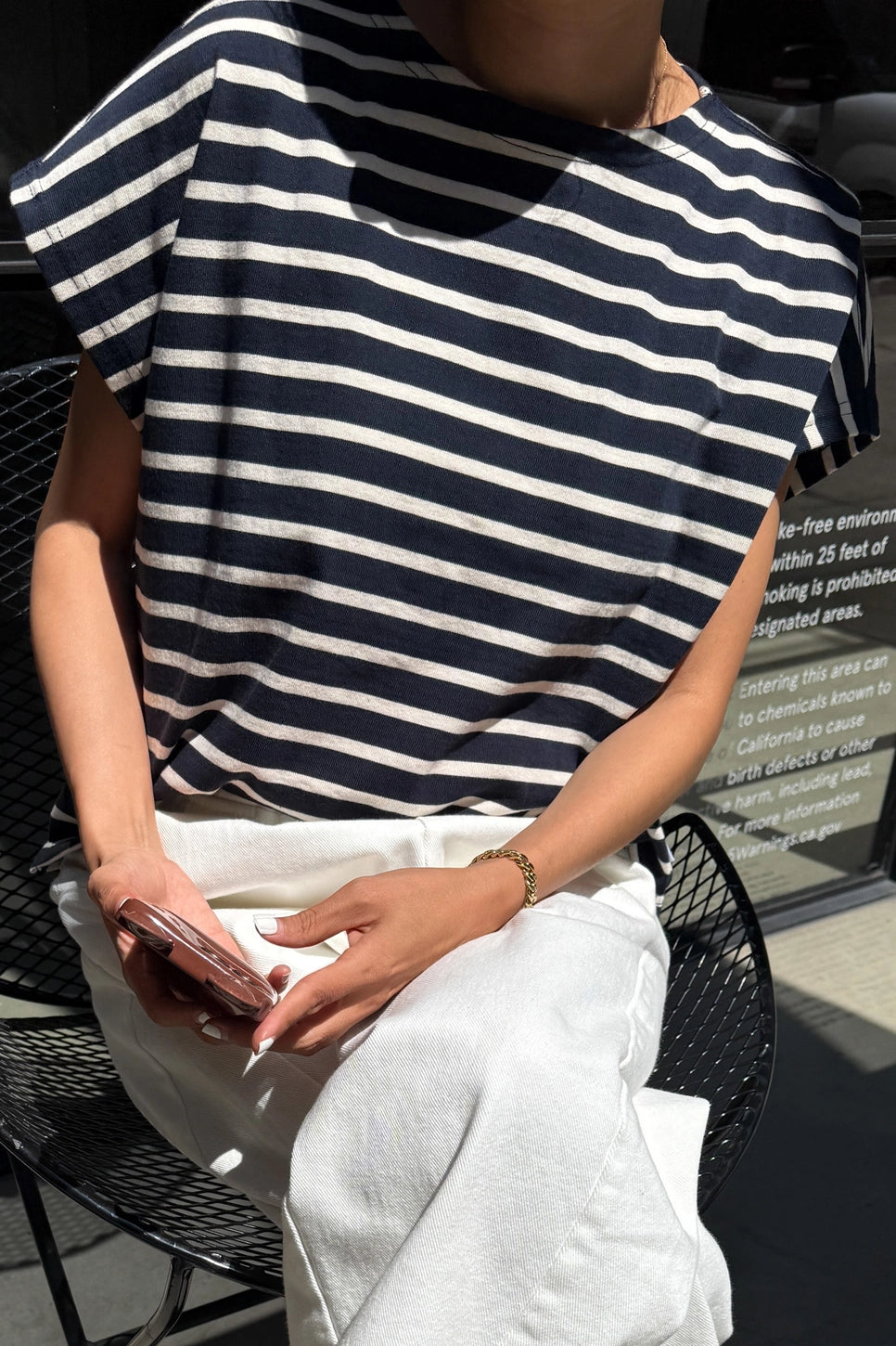 Le Bon Shoppe Navy Manon Tee