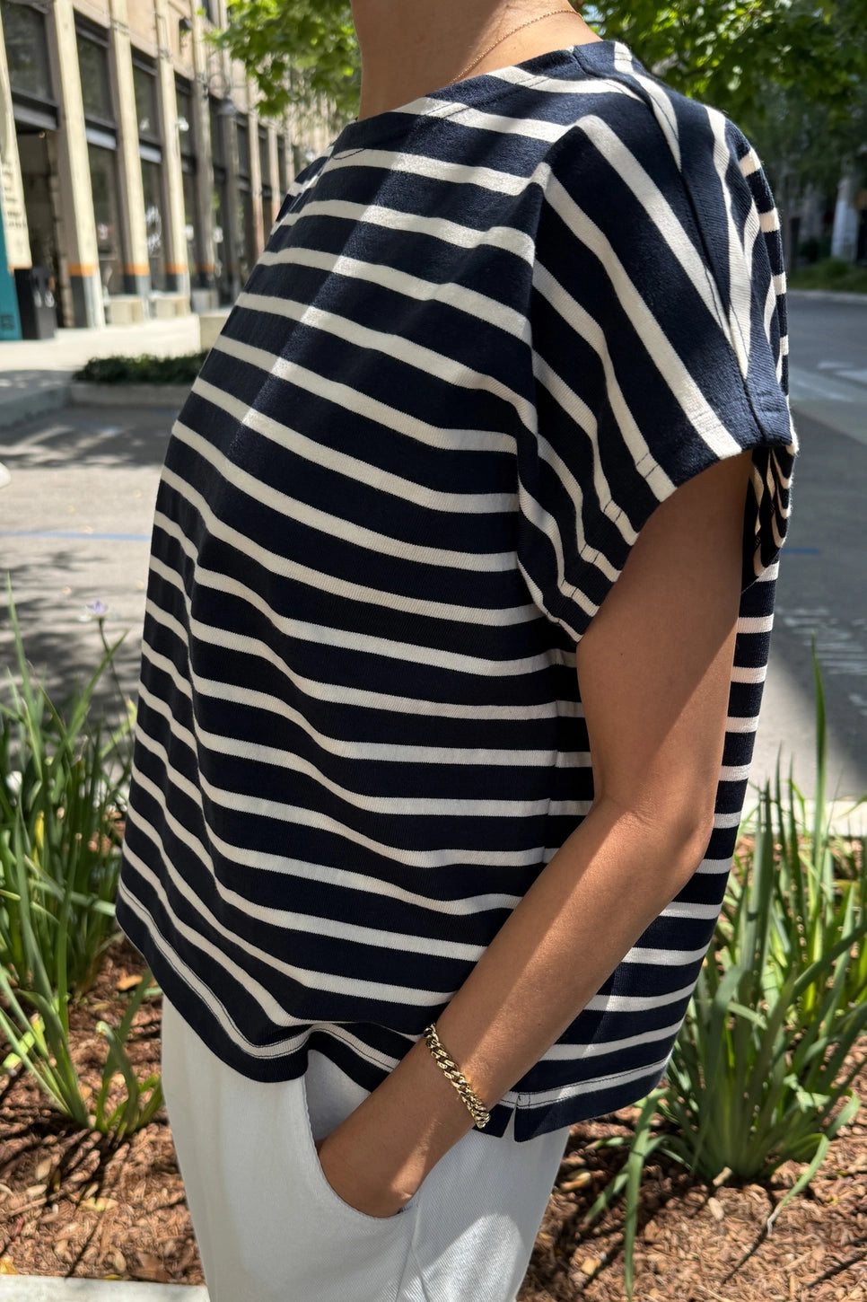 Le Bon Shoppe Navy Manon Tee