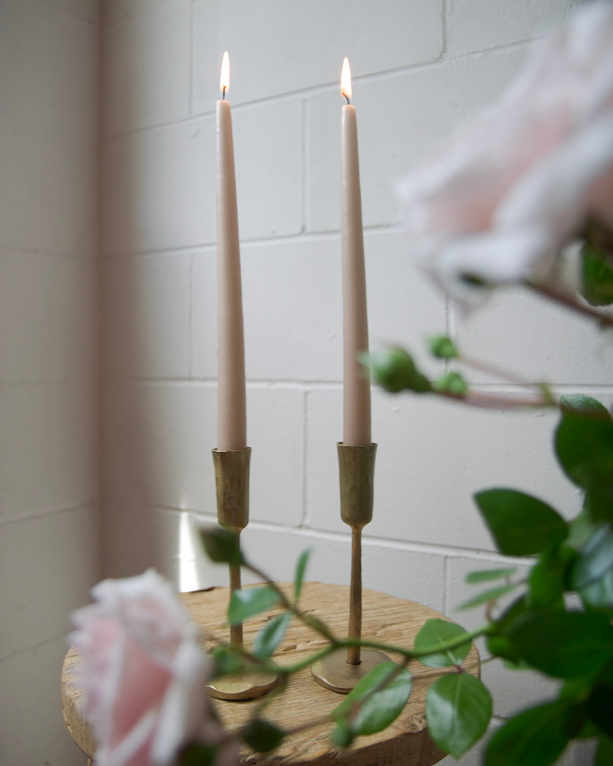 Pair of 12" Tapered Candles (6 Colours)