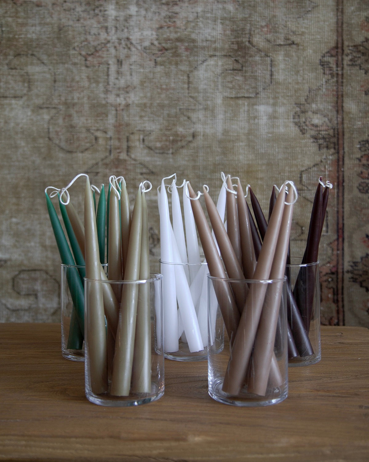 Pair of Danish Taper Candles