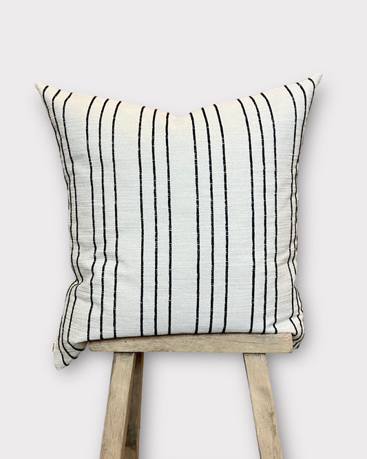 Textured Stripe Pillow 22"