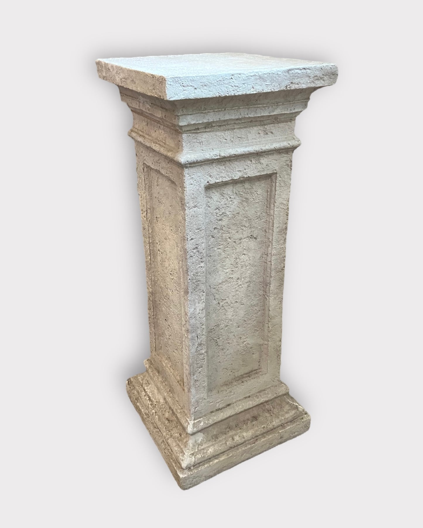 Large Faux Stone Pillar