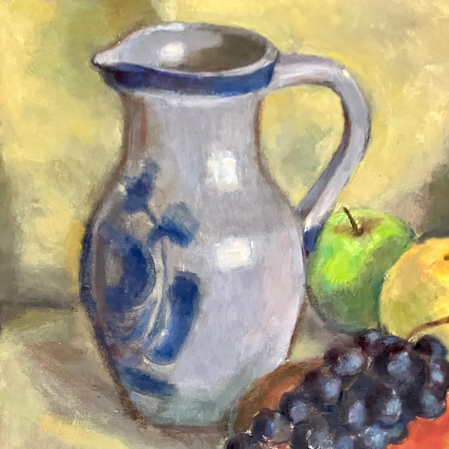 ‘The Blue Jug’ original oil on canvas