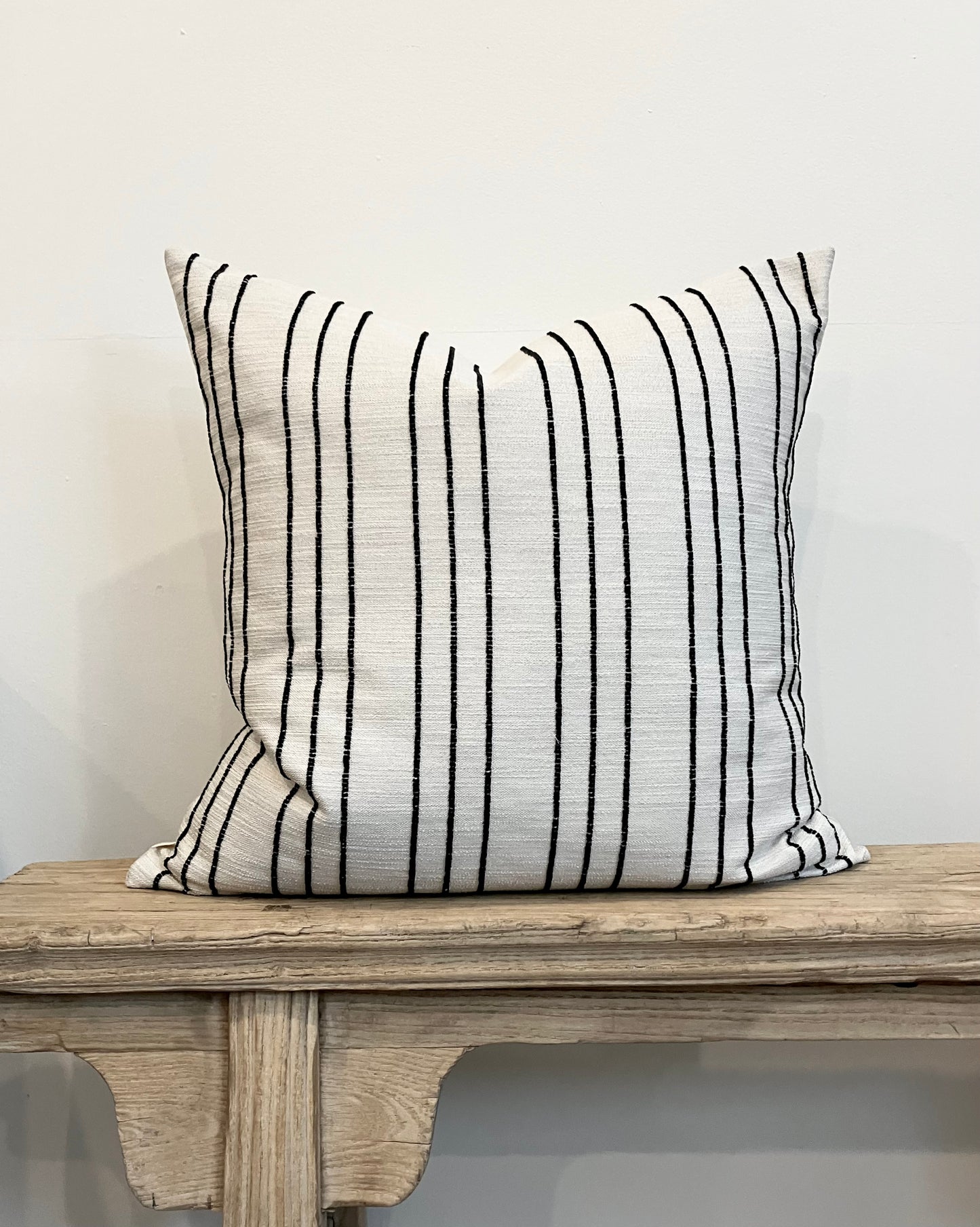 Textured Stripe Pillow 22"