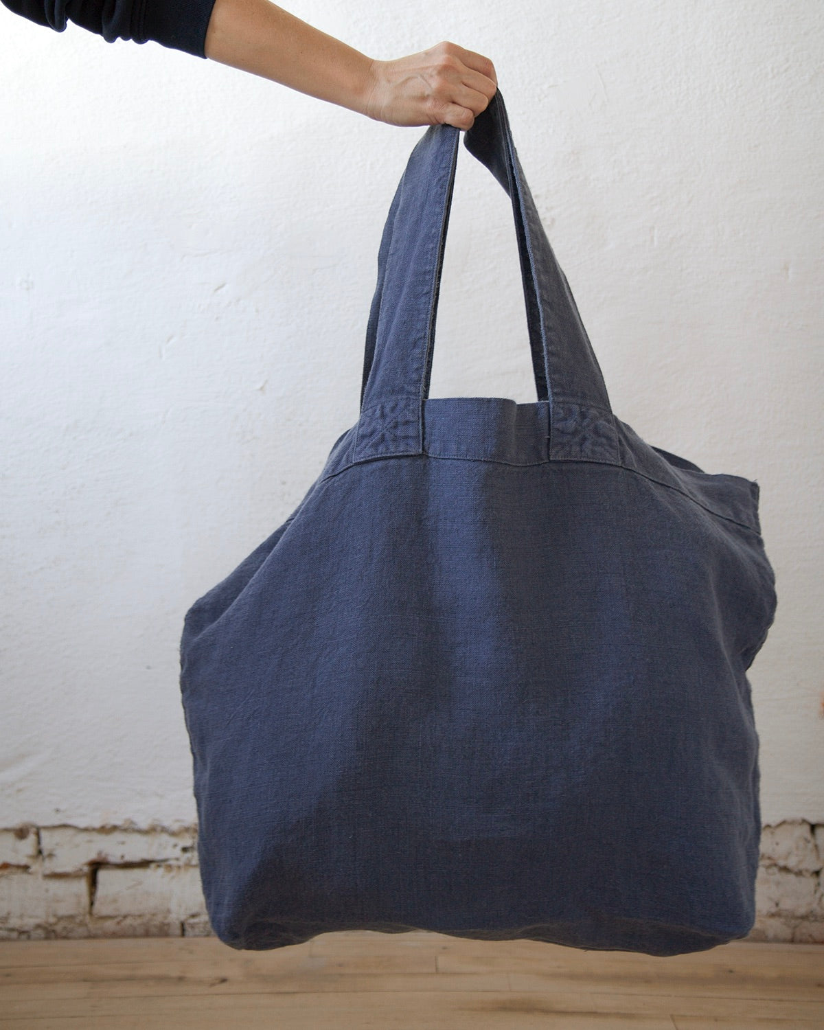 French Made Large Linen Tote (3 Colours)