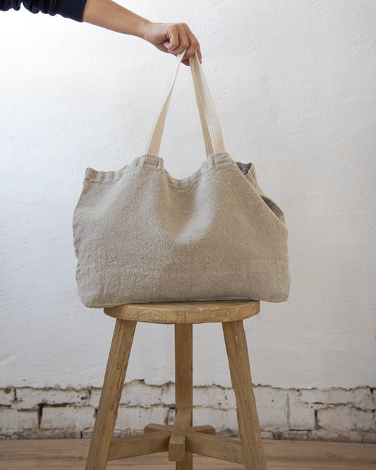 French Made Linen Tote