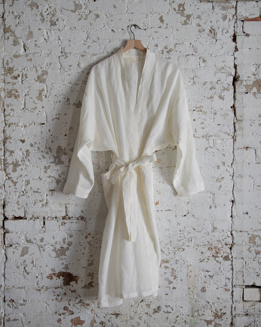 -25% SALE Linen Robe